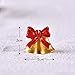 LIOOBO 23 Pcs Mini Christmas Ornaments Resin Santa Claus Snowman Bell Gift Box Landscape Decoration