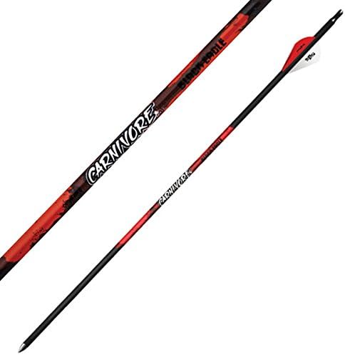 Black Eagle Carnivore Fletched Arrows - .001" 6 Pack - 250