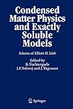 Condensed Matter Physics and Exactly Soluble