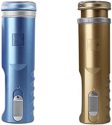 Enjoying Men's Hand Free Aircraft Cup Auto Hands Free Retractable Piston Prickly Male Cup for Men Massage Aircraft Cup Passion Cup Products Tshirt,Blue