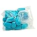 NEW! Super Sleep Comfort Foam Ear Plugs - 10 Pair + Carrying Case-Special Length for Sleeping on Your Side (Blue)