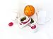 American Fashion World Pink Basketball Uniform for 18-Inch Dolls | Accessories Included | Premium Quality & Trendy Design | Dolls Clothes | Outfit Fashions for Dolls for Popular Brands