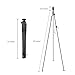 Phone Camera Stand Tripod, ZIPPOD 45 Inch Flexible And Compact Camera Tripod 10 Oz Lightweight Travel Tripod With Phone Tripod Mount Adapter For Iphone 6, Smartphone And DSLR Camera With Carry Bag