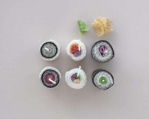 Sushi Candle Kit: pure beeswax
