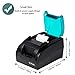 WavaPos 58MM USB Thermal Receipt Printer Model W-POS58 - High Speed Printing, Paper Width 2 1/4