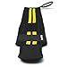 Emerge Fitness Weight Lifting Wrist Straps - Black and Yellow