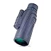 MeeQee 10 x 42 Dual Focus Monocular Telescope, Prism Film Optics, Tripod Capable, Waterproof, Low Night Vision, Monocular Scope for Birdwatching/Hunting/Camping/Hiking/Golf/Concert/Surveillance