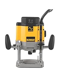 DeWalt DW625 3-horsepower electrónico de velocidad variable Plunge Router