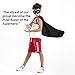 FUNDUODUO Superhero Capes, 16 Sets (32PCS) Bulk Pack Dress Up Costume for Kids Party, DIY Super Hero Capes and Masks with Stickers