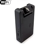 RecorderGear B180W HD 720P WiFi Hidden IP Security Camera / Motion Activated / 128° Lens / iOS-Android App / Email Alerts / Covert Spy Nanny Cam