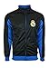 Real Madrid Jacket Track Soccer Adult Sizes Soccer Football Official Merchandise (BLACK, M)