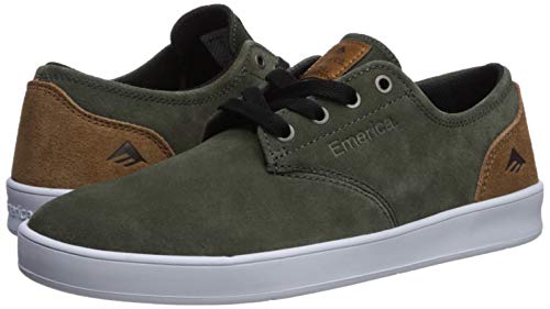 Emerica Men's The Romero Laced Skate Shoe, Olive/TAN, 5.0 Medium US - Thumbnail 6