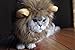 OaaXbbECco Lion Mane Wig for Cat Costume (Light Brown, Medium)