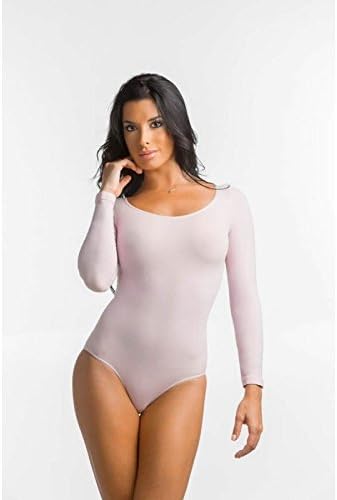 Stella Alcaraz - Long sleeves body. Color - pale pink, Size - L
