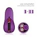 Bigbang Egg Bullet Vibrator Mini Clitorial Massager Clitorial Stimulation G Spot Vibrator for Women Purple