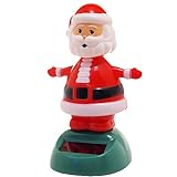 Solar Bobblehead Toy Figure - Dancing Santa