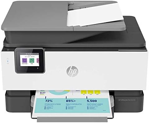 HP OfficeJet Pro 9018 All-in-One Wireless Printer, with Smart Home Office Productivity, 3UK84A (Renewed)