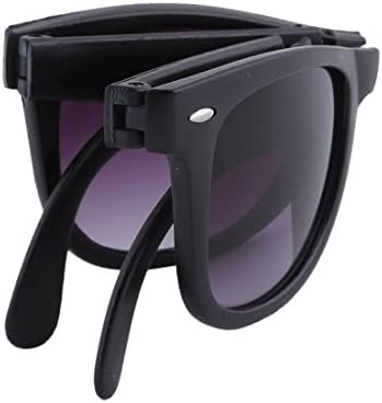 Unisex Black Folding Wayfaraer Sunglasses