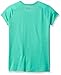 Under Armour Girls' Novelty Big Logo T-Shirt, Green Breeze (958)/Tahitian Teal, Youth Small