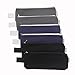 Augbunny Multi-purpose 100% Cotton 12oz Canvas Zipper Pen Pencil Stationery Case bag Cosmetic Makeup Pouch 6-pack