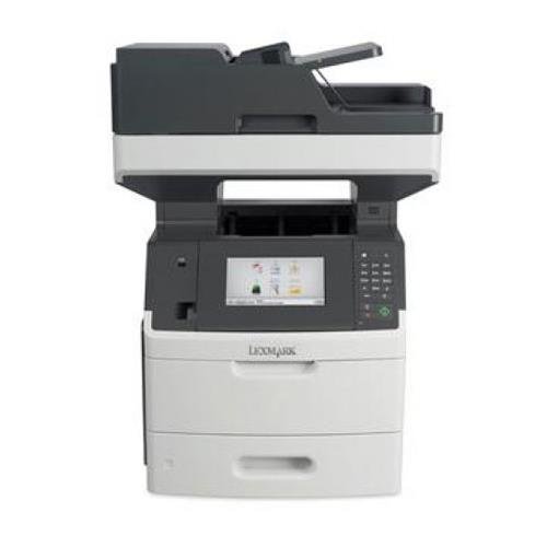 Lexmark MX710de MultiFunction Mono Laser Printer, 63ppm Print Speed, 1200x1200dpi Print Resolution, 650 Sheets Standard Input - Print, Scan, Fax, Copy