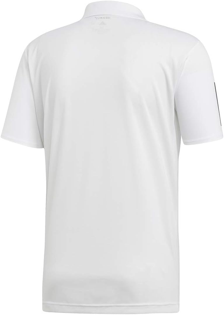 adidas Men's 3-Stripes Club Polo Shirt : Clothing