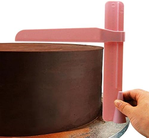 Cake Scraper Adjustable Plastic Cake Smoother Tool Edges Scraper Fondant Butter Cupcake Polisher DIY Cake Cream Spatulas Mold Cake Tools