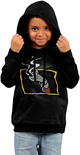 Toddler No Smoking Gun Printing Hoodies Unisex