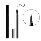 Black Makeup Gel Thin Design Waterproof Eyebrow Liquid Pen Eye Liner Pencil CM