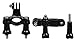 Handlebar Bike Mount Compatible with All GoPro Hero 13/12/11/10/9/8/7/6/5/4/3+/3/2/1 Models -Perfect Seatpost/Clamp for Bicycles & More -with Metal Screws + 3-Way Adjustable Pivot Arm