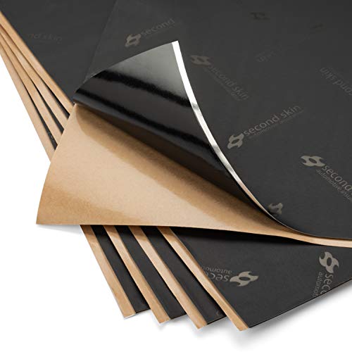 Second Skin Damplifier Premium Car Sound Deadening Material (1mm) – Butyl Rubber Auto Sound Deadener Mat (20 Sq Ft, 10 Sheets) – Made in The USA - Thumbnail 7