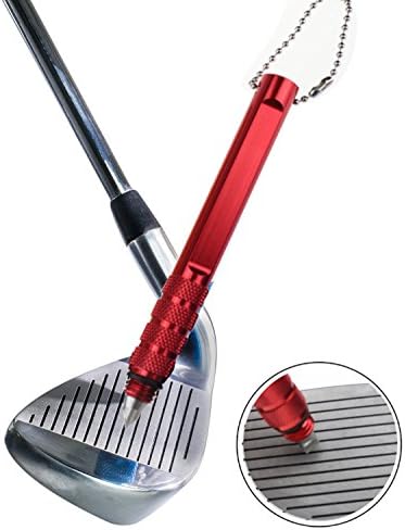 Crestgolf Golf Club Groove Sharpener Regrooving Tool Golf Groove Cleaner (red) Crestgolf Golf Club Groove Sharpener Regrooving Tool Golf Groove Cleaner (red)
