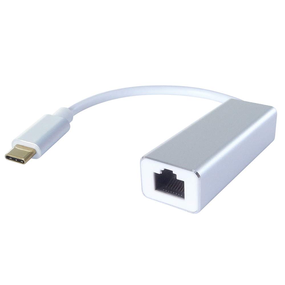 Connekt Gear USB 3 Type C to RJ45 Cat 6 Gigabit Ethernet Adapter - Male to Female