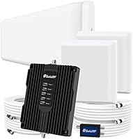 SolidRF Cell Phone Booster for Home Up to 8, 000 sq ft Dual Interior Antennas Office Multiroom | Verizon, AT&T, T-Mobile,...