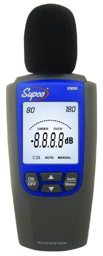 image for Supco EM80 Sound Level Meter, 2.4