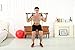 TODO Door Gym Bar with Assistant Bands Perfect Workouts for Pull-Up Chin-Up Push-Up Sit-Up Hanging Bands Exercise Portable and Detachable