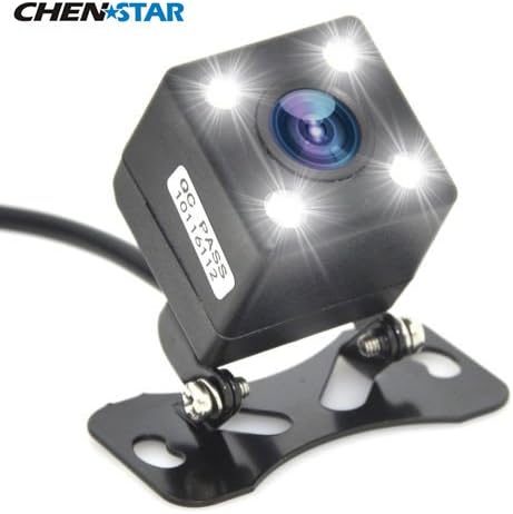 Waterproof CCD Car Rear View Camera with 4 LED Night Vision with140° Wide Angle Reverse Parking
