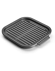 Instant Vortex Official Nonstick Grill Pan, 2-Piece, Gray