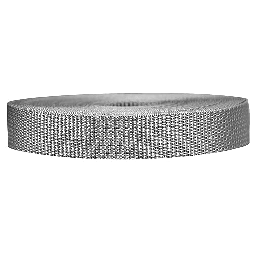 Strapworks Sangle légère en polypropylène – Sangle en polyéthylène pour réparation d'équipement de bricolage extérieur, colliers pour animaux de compagnie, travaux manuels – 1,9 cm x 9,7 m, plus de 20