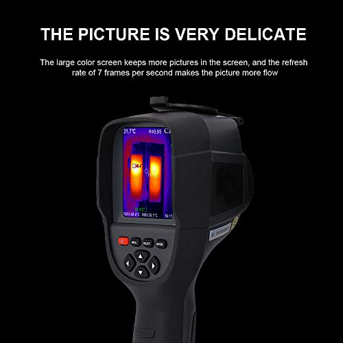 Professionelle Tragbare Infrarot-Wärmebildkamera, 220 x 160 Pixel, 3,2-Zoll-Infrarotanzeige, mit 3G-Speicherkarte – Bild 3