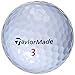 TaylorMade Distance Plus Golf Ball, White