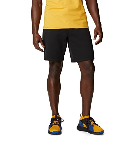 Columbia Men's Logo Fleece Short, Black, Large x 8