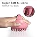 Electric Scalp Massager, Cordless Hair Scalp Massager Portable Head Scratching Massager with 2 Modes Vibration Comb for Hair Growth, Deep Cleansing and Stress Relaxation (Purple)