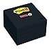Post-it Super Sticky Notes, 2x Sticking Power, 3 x 3-Inches, Black, 5-Pads/Pack (654-5SSSC) primary