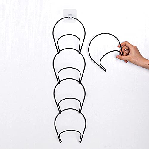 Bananasoul Hat Racks，Baseball Cap Hook，Towel Rack， Used for hat Storage Rack, Baseball hat Rack Rack Rack Storage Wall Hanging Door Hanging Scarf Rack Used for Doors, Walls, Closets, bathrooms, Black