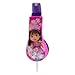 Dora The Explorer HP2-04367-KHL Dora & Friends Kid Safe Over-The-Ear Headphone with Volume Limiter
