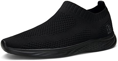 Escort Runners Walking Shoes for Men and Women Slip-on Sneakers Flyknit Light Athletic Shoes Tennis Shoes
