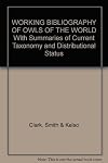 Working Bibliography of Owls of the World