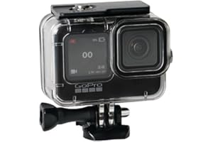 ELECPHBO 45M/148FT Waterproof Case for Go Pro Hero 13 /Hero 12 /Hero11 /Hero10 /Hero9,Protective Underwater Diving Housing with Accessories for Hero13/12/11/10/9 Action Camera [Black]