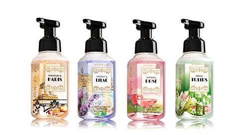 Bath and Body Works Springtime in Paris Foaming Hand Soap Four Pack